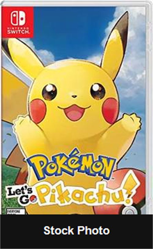 Pokemon Let's Go Pikachu - Nintendo Switch