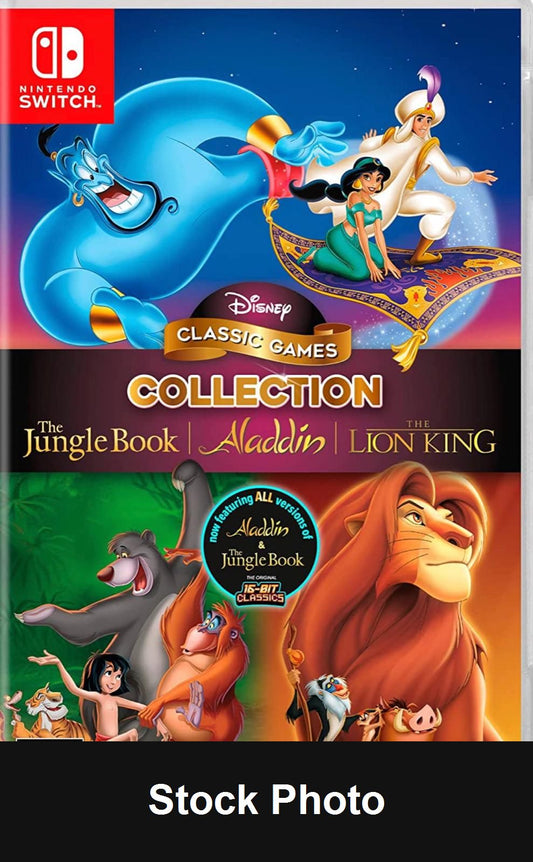 Disney Classic Games Collection: The Jungle Book, Aladdin, & The Lion King - Nintendo Switch