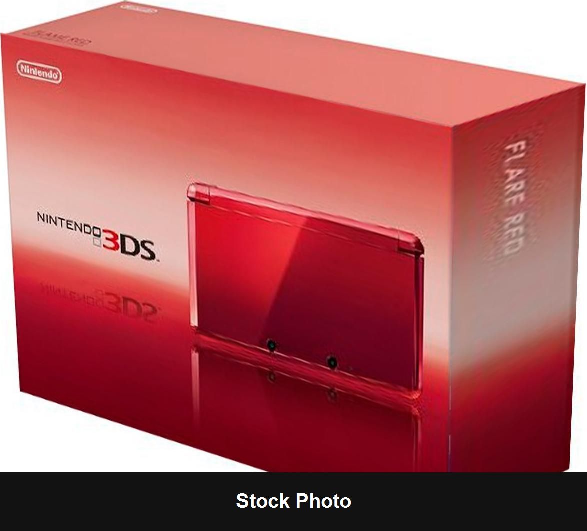 Nintendo 3DS Flame Red - Console