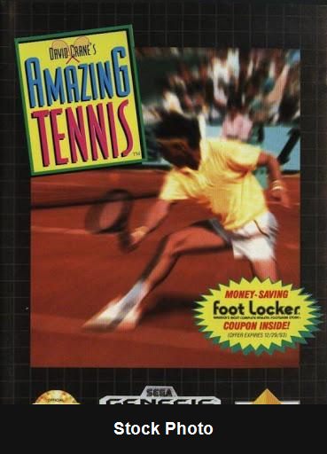 David Crane's Amazing Tennis - Sega Genesis