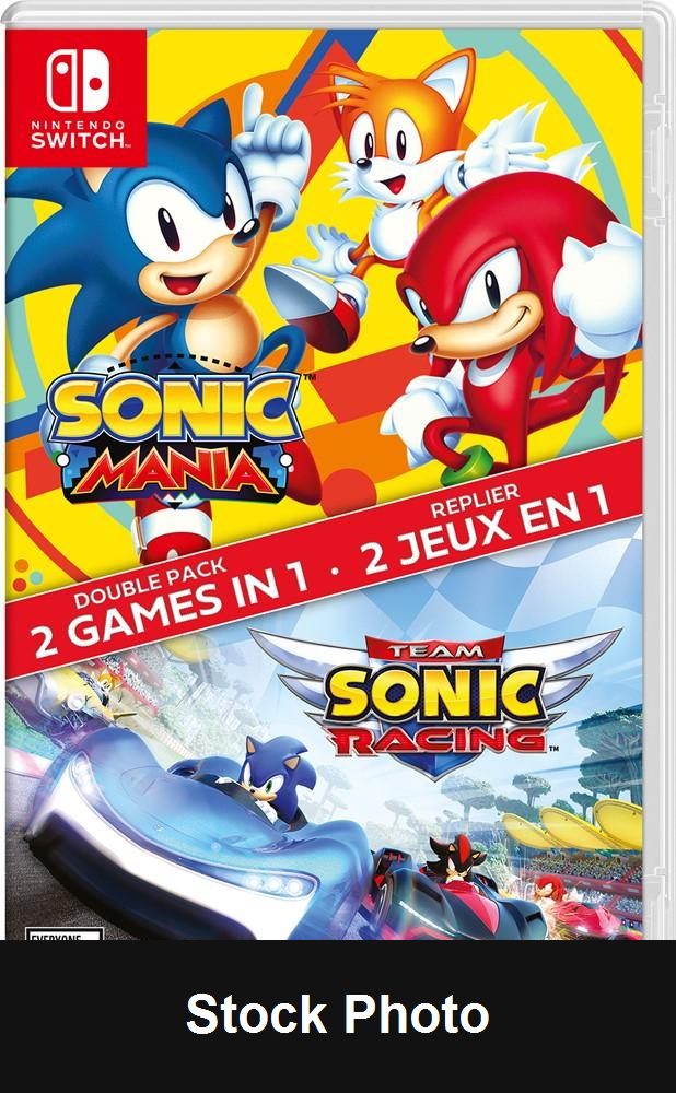 Sonic Mania + Team Sonic Racing Double Pack - Nintendo Switch