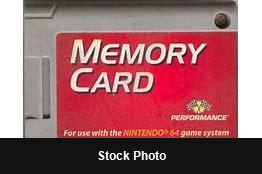 Performance Memory Card (Nintendo 64) - Nintendo Accessories