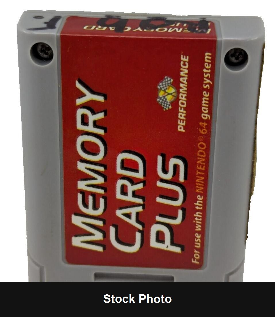 Memory Card Plus (Nintendo 64) - Nintendo Accessories