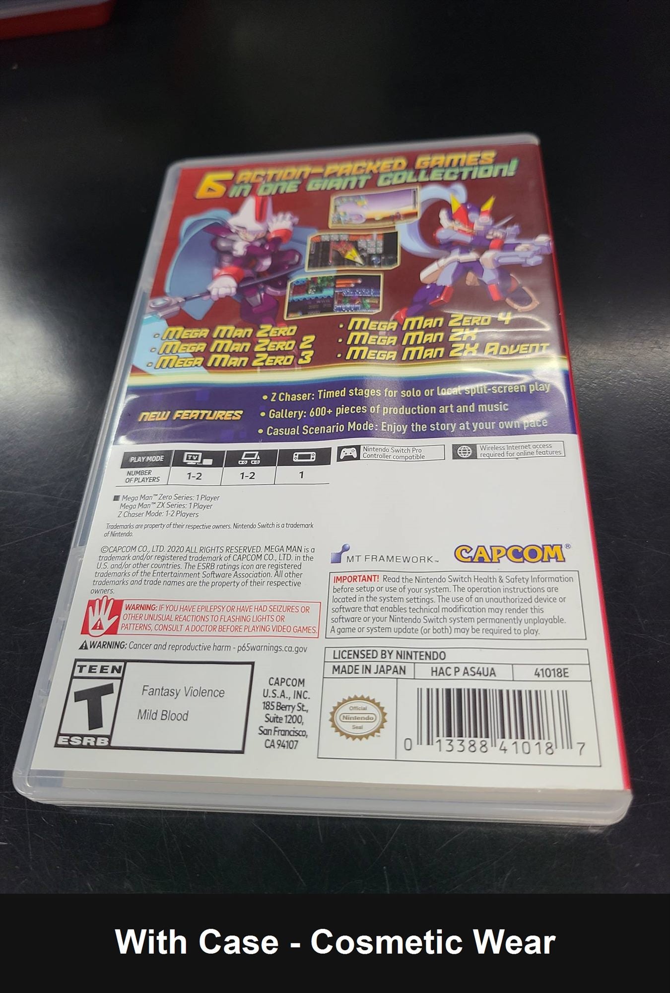 Mega Man Zero/ZX Legacy Collection - Nintendo Switch