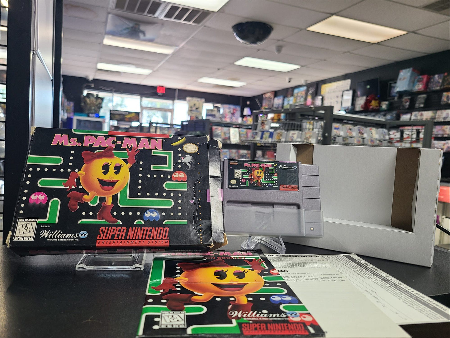 Ms. Pac-Man - Super Nintendo
