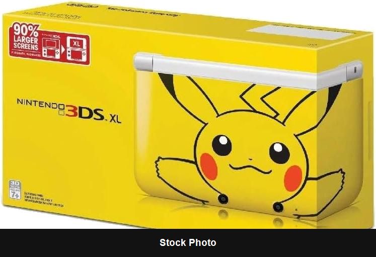Nintendo 3DS XL Pikachu Yellow - Console
