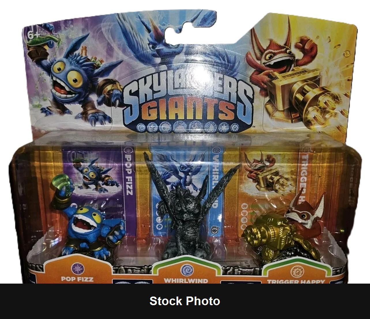 Skylanders Giants: Triple Pack [Pop Fizz, Whirlwind, Trigger Happy] (Skylanders) - Skylanders Accessories