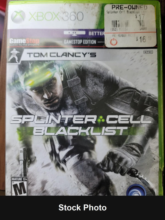 Splinter Cell Blacklist [Gamestop Edition] - Xbox 360