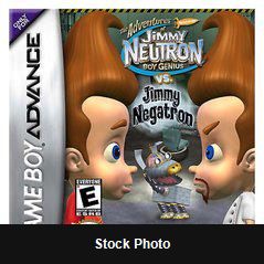 Jimmy Neutron vs Jimmy Negatron - Game Boy Advance