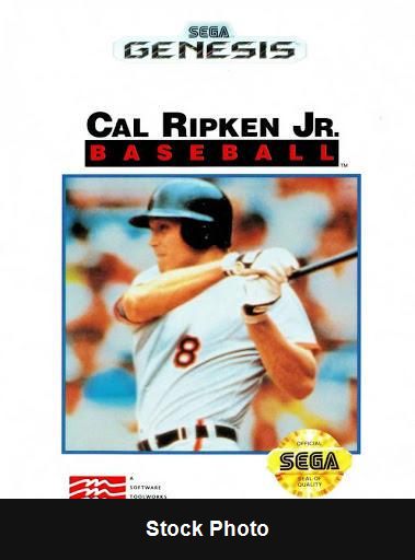 Cal Ripken Jr. Baseball - Sega Genesis