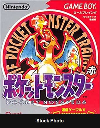 Pokemon Red - JP GameBoy [Import]