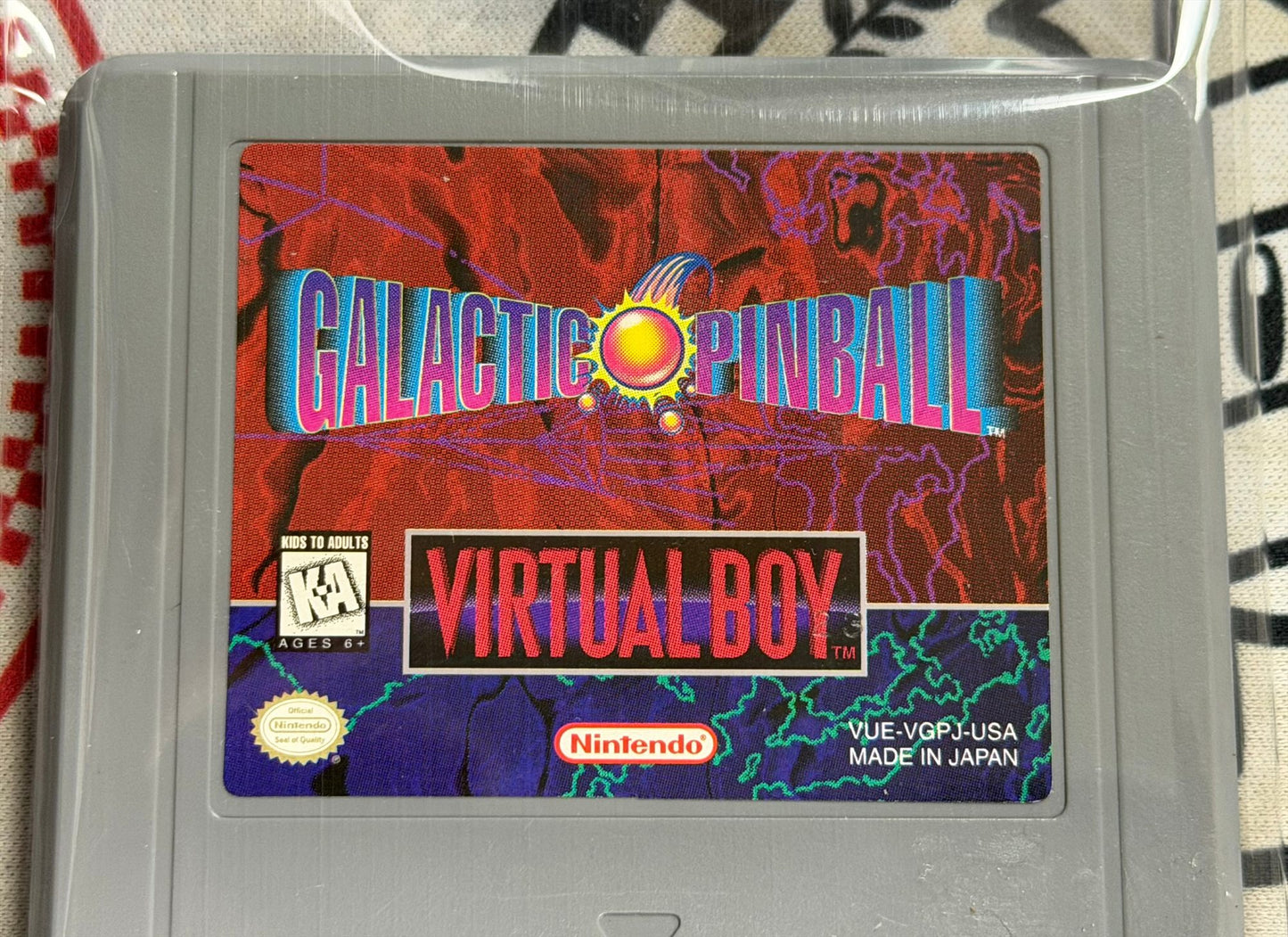 Galactic Pinball - Virtual Boy