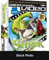 GBA Video Shrek Movie - Game Boy Advance