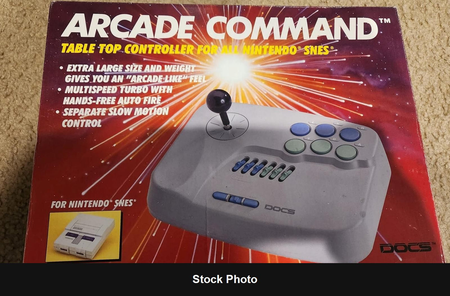 DOCS Arcade Command Table Top Controller (Super Nintendo) - Nintendo Accessories