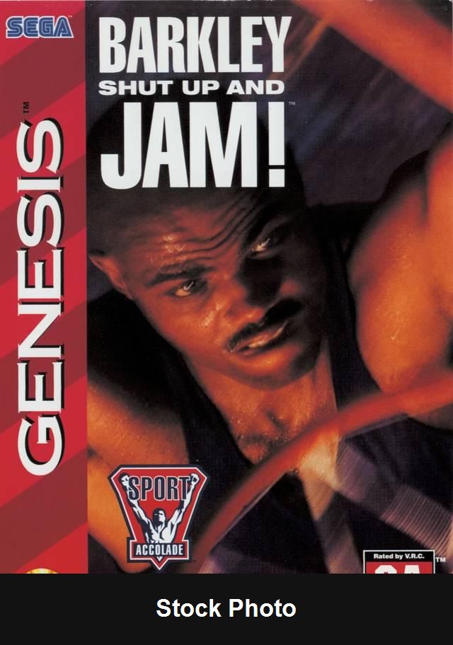 Barkley Shut Up and Jam - Sega Genesis