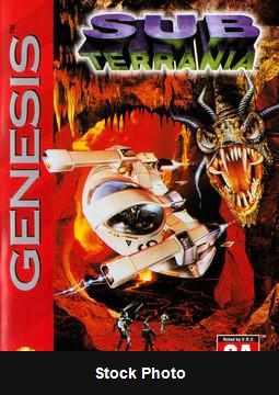 Sub Terrania - Sega Genesis