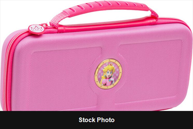 Game Traveler Deluxe Case for Switch 2: Princess Peach (New) - Nintendo Accessories