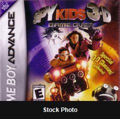 Spy Kids 3D Game Over - Game Boy Advance