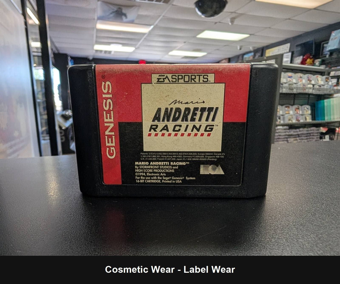Mario Andretti Racing - Sega Genesis