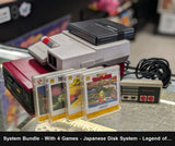 NES Famicom Disk System - Japanese with Famicom AV Toploader - Import