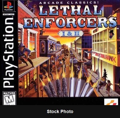 Lethal Enforcers 1 and 2 - Playstation