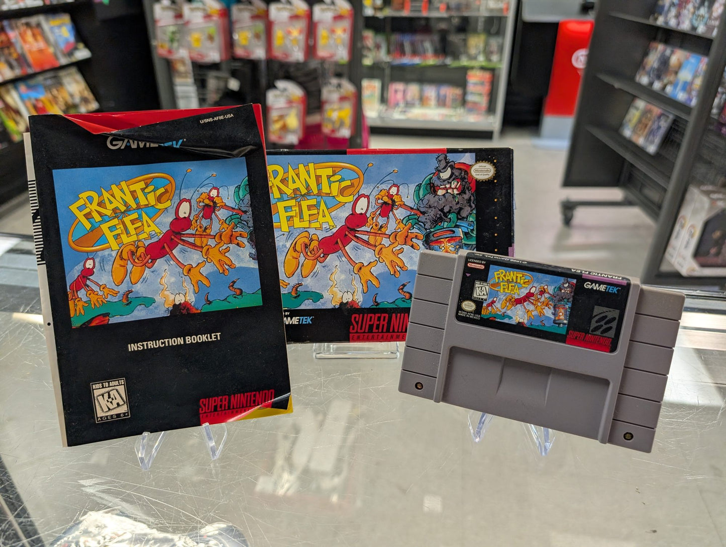 Frantic Flea - Super Nintendo