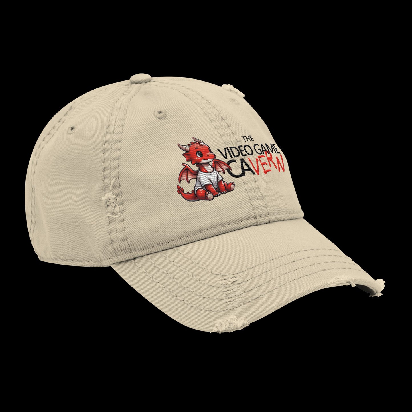 Distressed Dad Hat - Vern Logo (New) - Apparel
