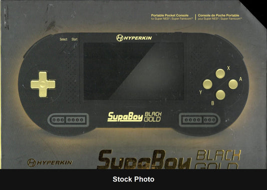 Hyperkin SupaBoy Black Gold - Console