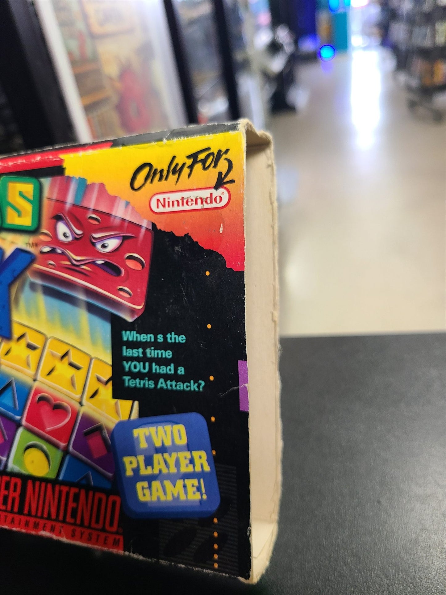 Tetris Attack - Super Nintendo