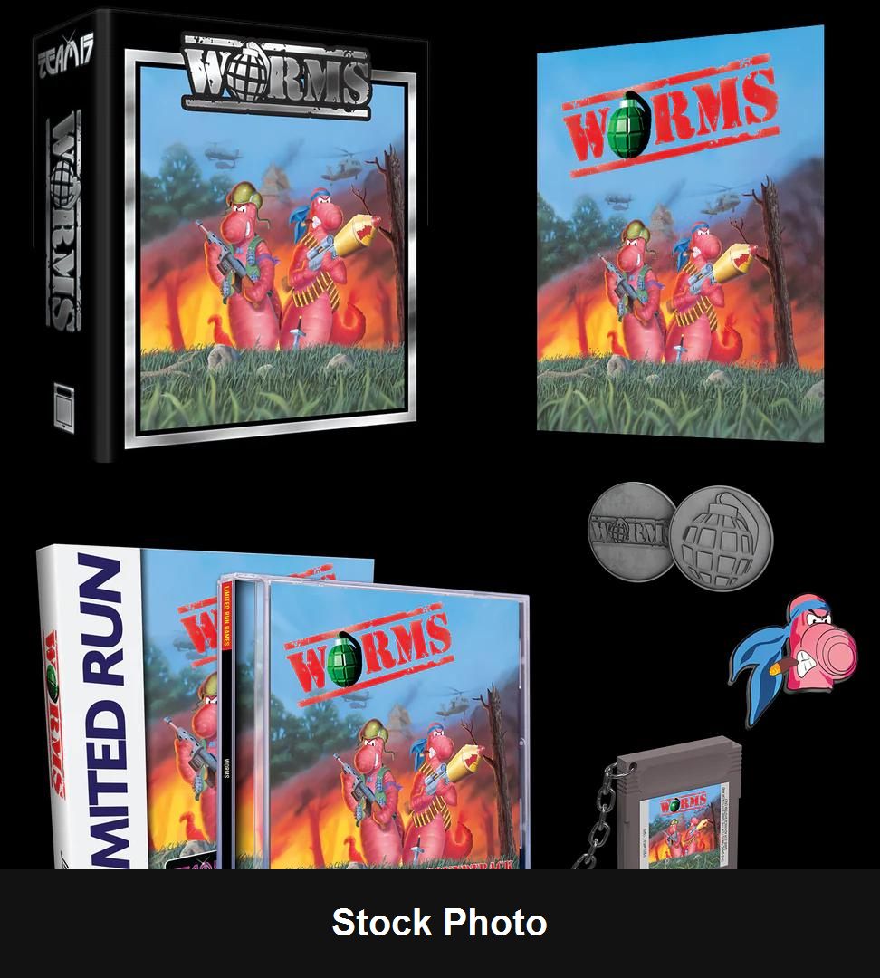 Worms [Limited Run Collector's Edition] - Game Boy