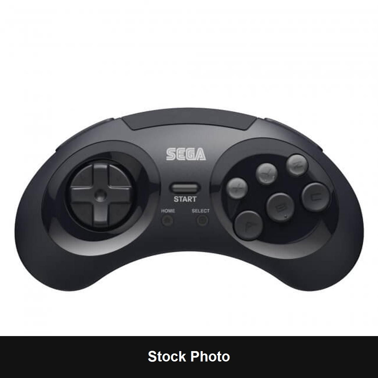 Wireless 8 Button Arcade Pad Controller (Sega Genesis) - Sega Accessories