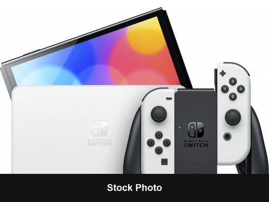 Nintendo Switch OLED with White Joy-Con - Console