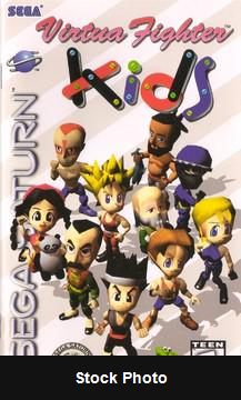 Virtua Fighter Kids - Sega Saturn