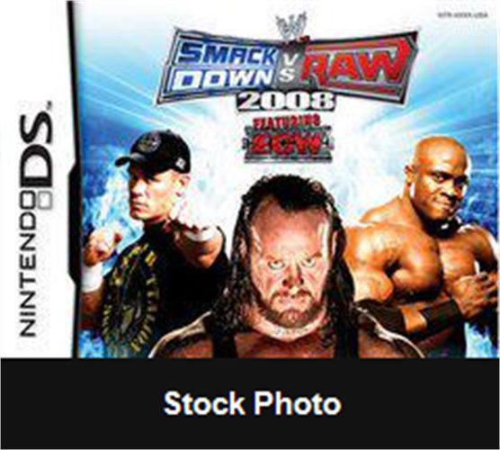 WWE Smackdown vs. Raw 2008 - Nintendo DS