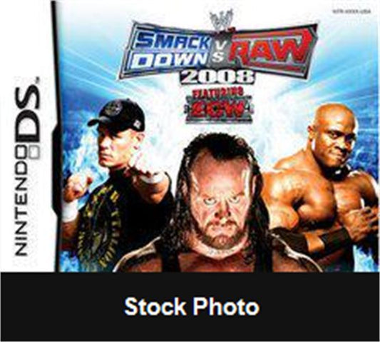WWE Smackdown vs. Raw 2008 - Nintendo DS