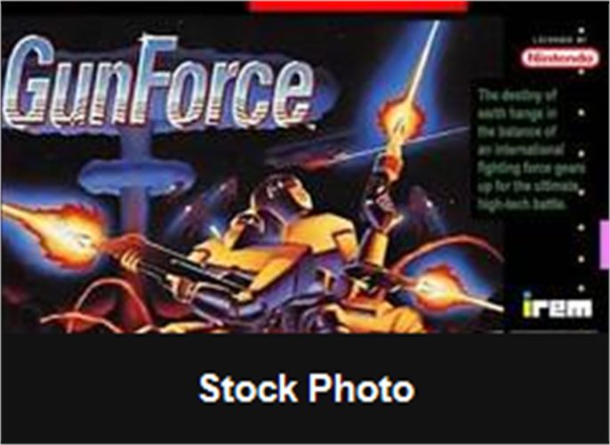 Gunforce - SNES