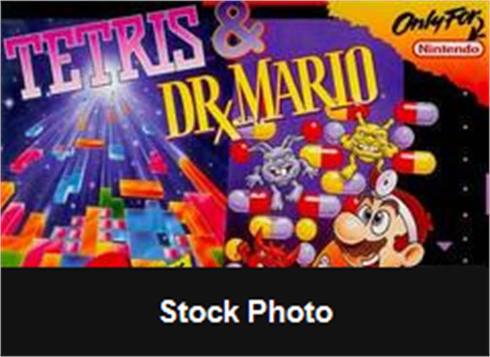 Tetris and Dr. Mario - SNES