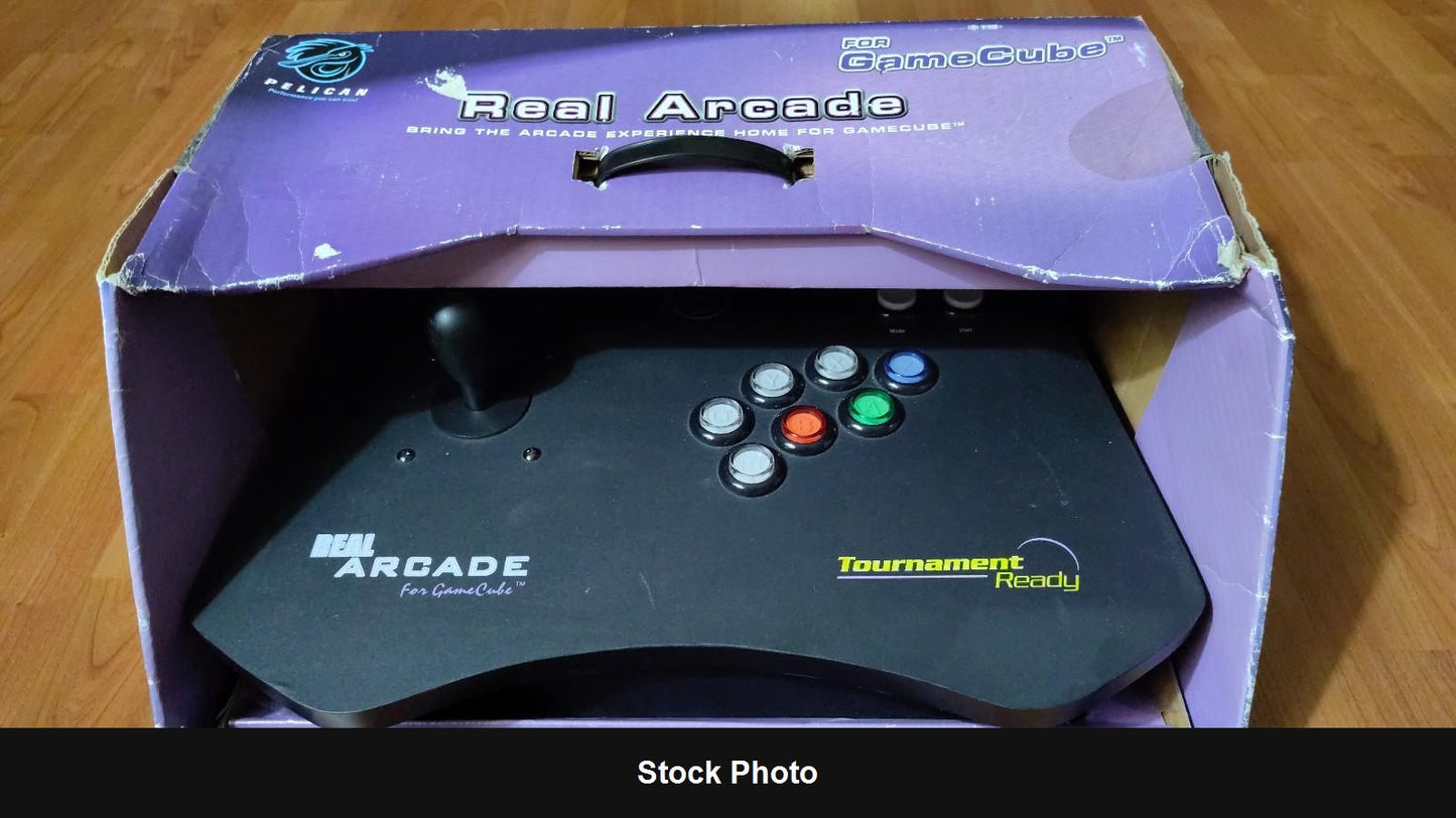 Pelican Real Arcade Tournament Ready Arcade Stick (Gamecube) - Nintendo Accessories
