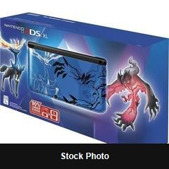 Nintendo 3DS XL Pokemon Xerneas + Yveltal Blue Edition - Console