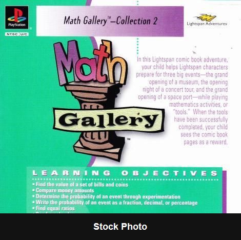 Math Gallery - Collection 2 - PlayStation