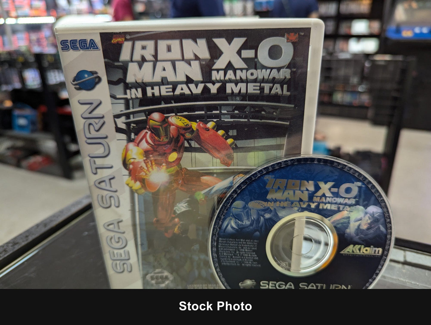Iron-Man X-O Manowar in Heavy Metal - Sega Saturn