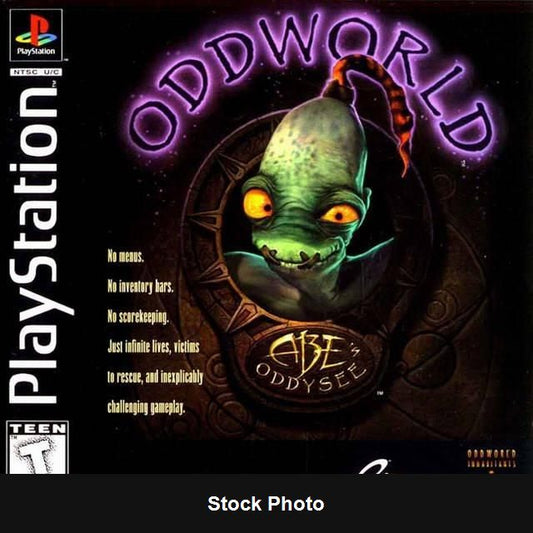 Oddworld Abe's Oddysee - PlayStation