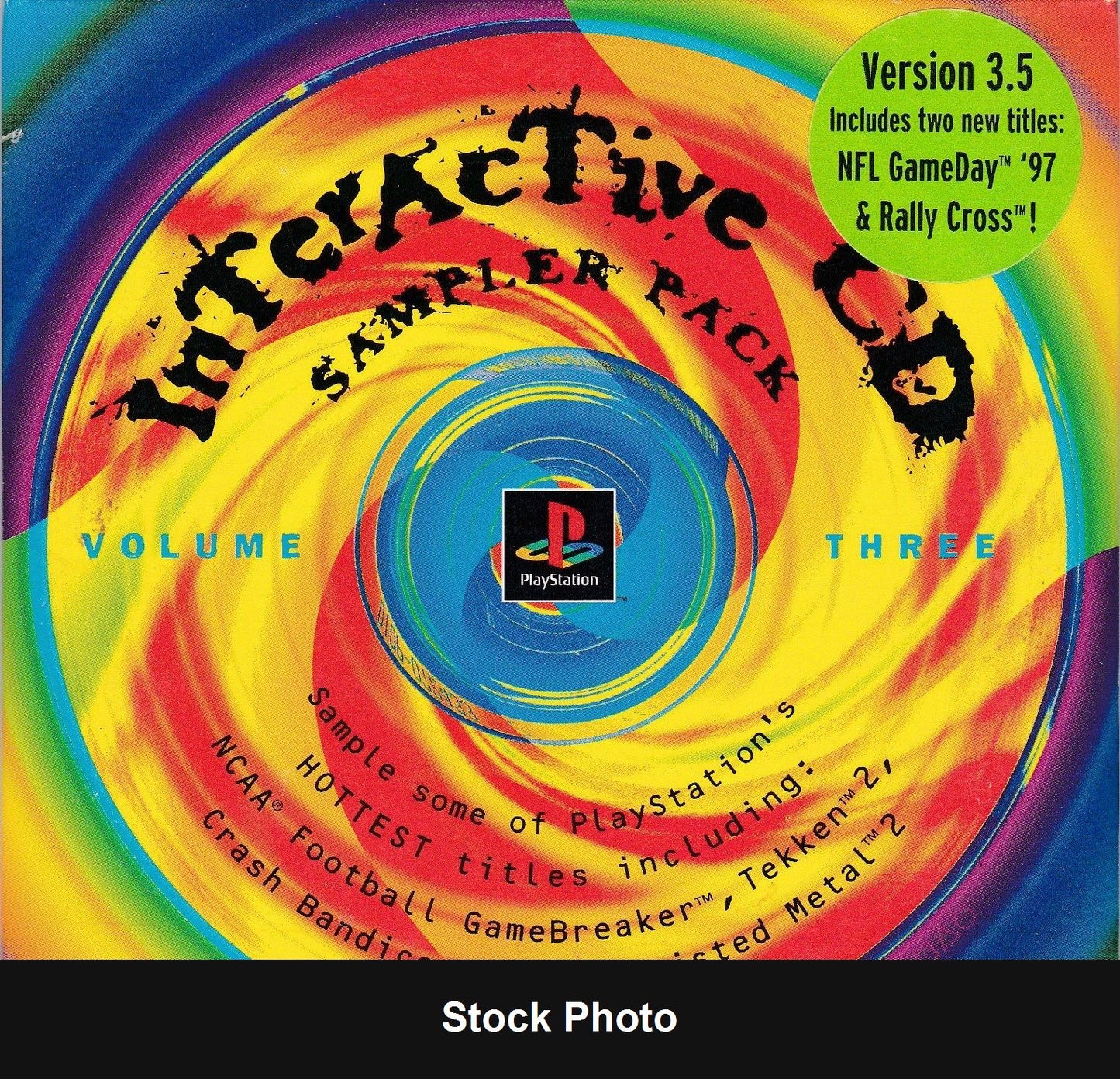 Interactive CD Sampler Disk Volume 3.5 - Playstation