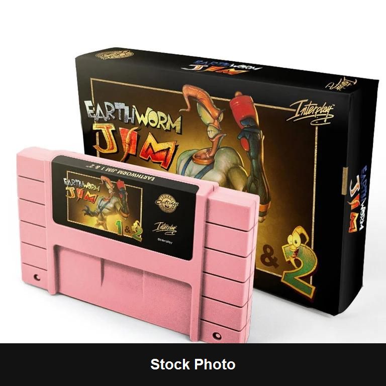 Earthworm Jim 1+2 [25th Anniversary Edition] - Super Nintendo