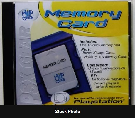 Hip Gear Memory Card PSX Gear (PlayStation) - PlayStation Accessories