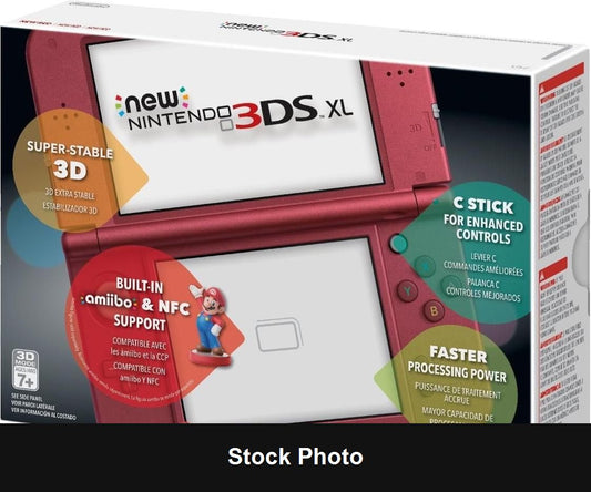 New Nintendo 3DS XL Red - Console