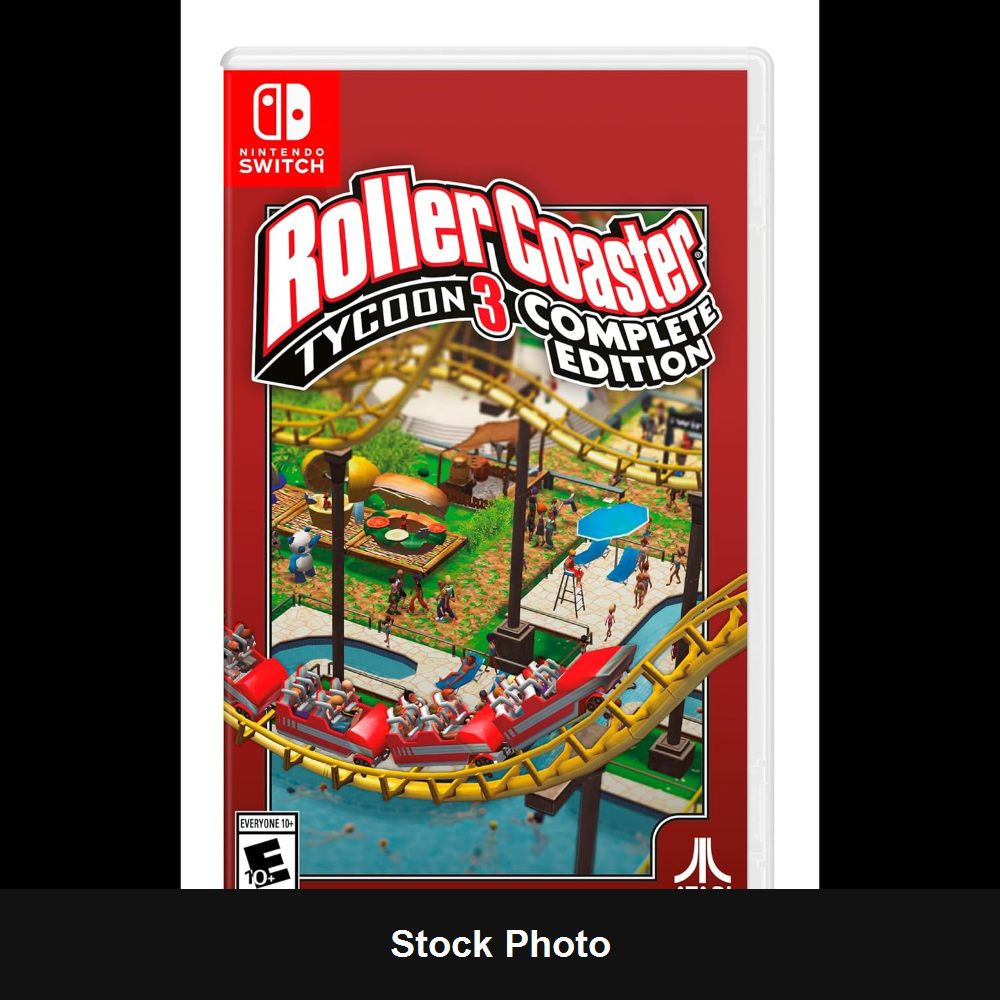 RollerCoaster Tycoon 3 - Complete Edition (New) - Switch