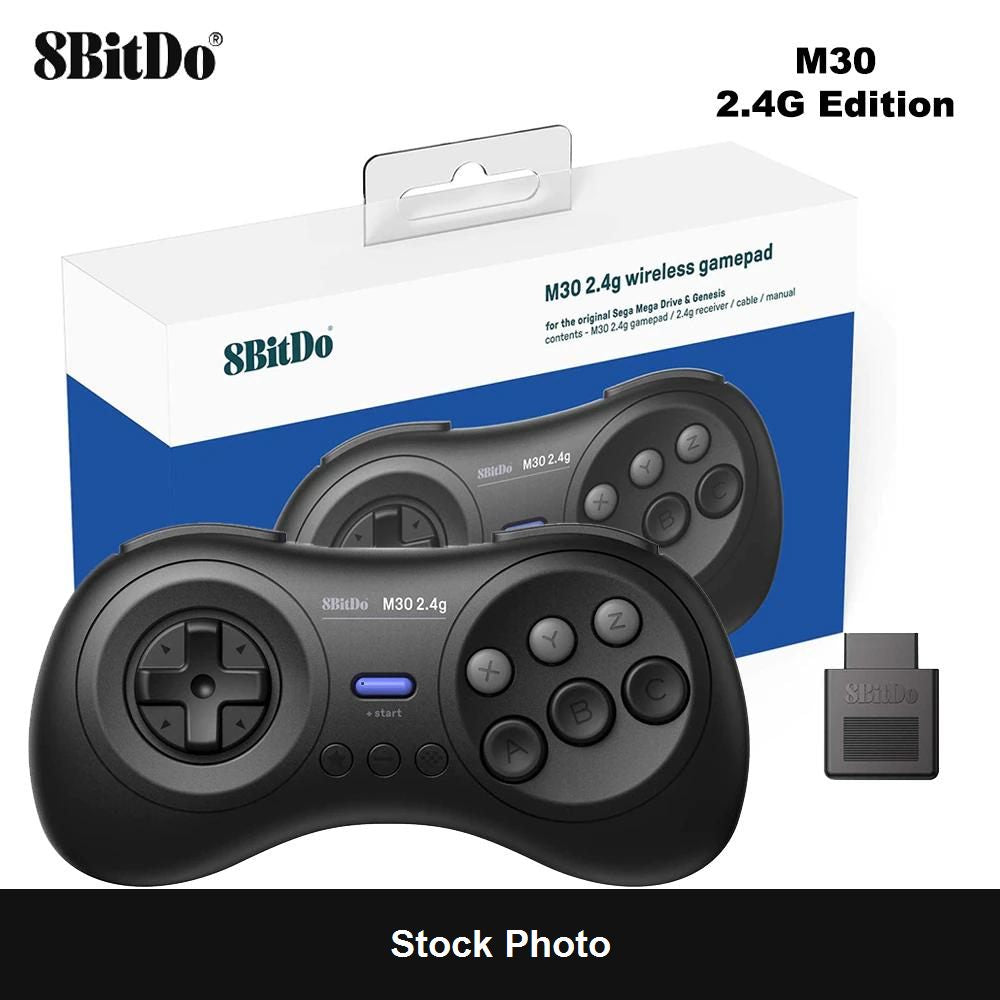 8Bitdo M30 Gamepad [2.4g Wireless] (Sega Genesis) - Nintendo Accessories