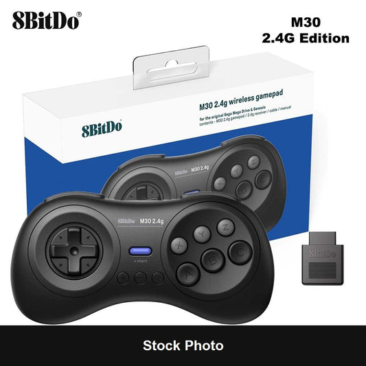 8Bitdo M30 Gamepad [2.4g Wireless] (Sega Genesis) - Nintendo Accessories