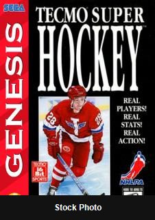 Tecmo Super Hockey - Sega Genesis